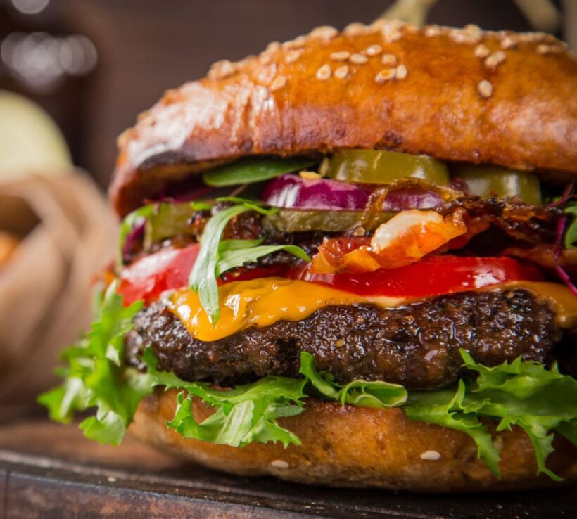 Marinated Hamburger Patties Cirinos Bloody Mary Mix